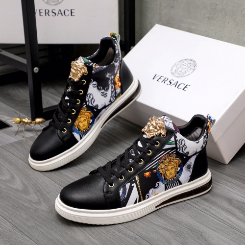 Versace High Tops Shoes For Men #1040136