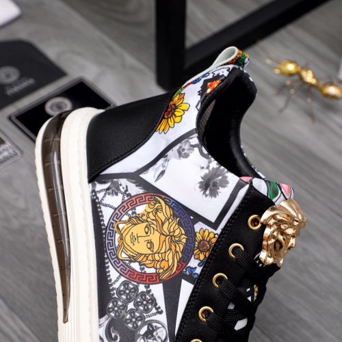 Replica Versace High Tops Shoes For Men #1040136 $76.00 USD for Wholesale