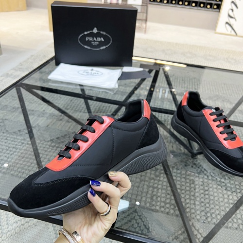 Replica Prada Casual Shoes For Men #1040183 $72.00 USD for Wholesale