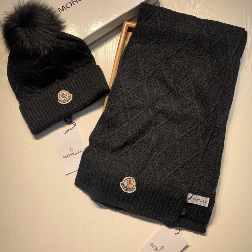 Replica Moncler Wool Hats & Scarf Set #1040269 $60.00 USD for Wholesale