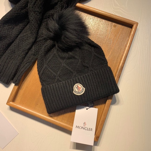 Replica Moncler Wool Hats & Scarf Set #1040269 $60.00 USD for Wholesale