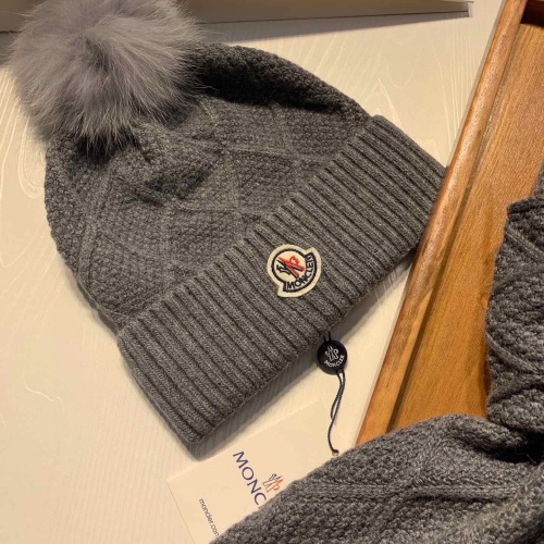 Replica Moncler Wool Hats & Scarf Set #1040270 $60.00 USD for Wholesale