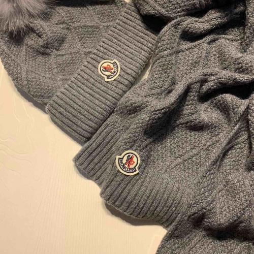 Replica Moncler Wool Hats & Scarf Set #1040270 $60.00 USD for Wholesale
