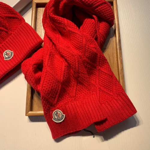 Replica Moncler Wool Hats & Scarf Set #1040271 $60.00 USD for Wholesale