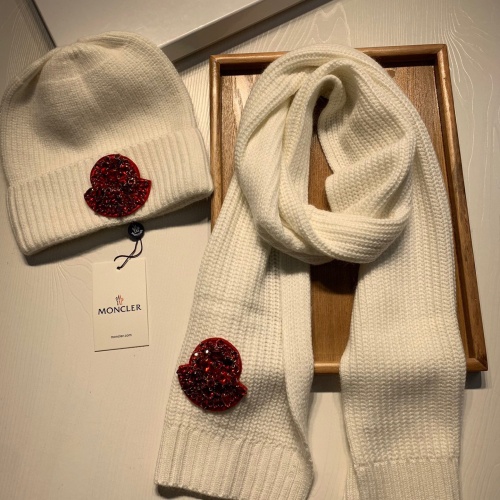 Replica Moncler Wool Hats & Scarf Set #1040273 $52.00 USD for Wholesale