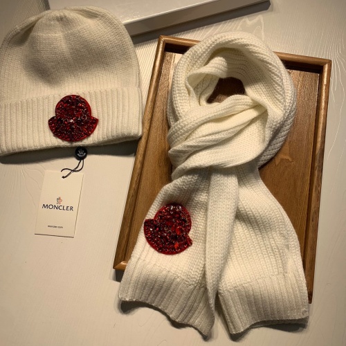 Replica Moncler Wool Hats & Scarf Set #1040273 $52.00 USD for Wholesale