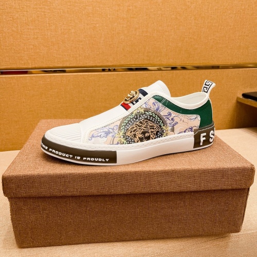 Replica Versace Casual Shoes For Men #1040451 $72.00 USD for Wholesale