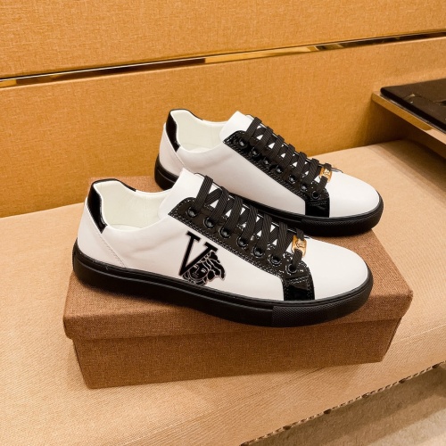 Versace Casual Shoes For Men #1040452 $72.00 USD, Wholesale Replica Versace Casual Shoes