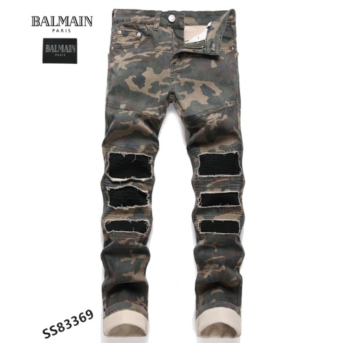 Balmain Jeans For Men #1040475 $48.00 USD, Wholesale Replica Balmain Jeans
