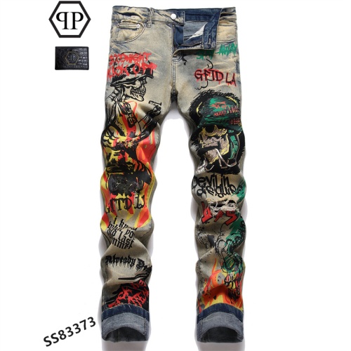 Philipp Plein PP Jeans For Men #1040478 $48.00 USD, Wholesale Replica Philipp Plein PP Jeans