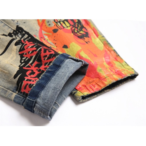 Replica Philipp Plein PP Jeans For Men #1040478 $48.00 USD for Wholesale