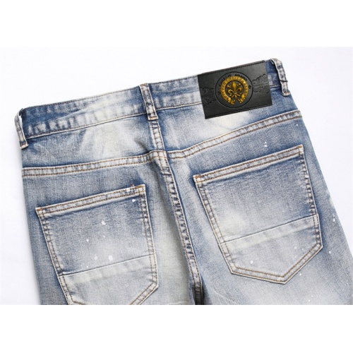 Replica Chrome Hearts Jeans For Men #1040479 $48.00 USD for Wholesale