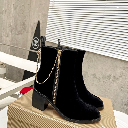 Replica Christian Louboutin Boots For Women #1040486 $100.00 USD for Wholesale