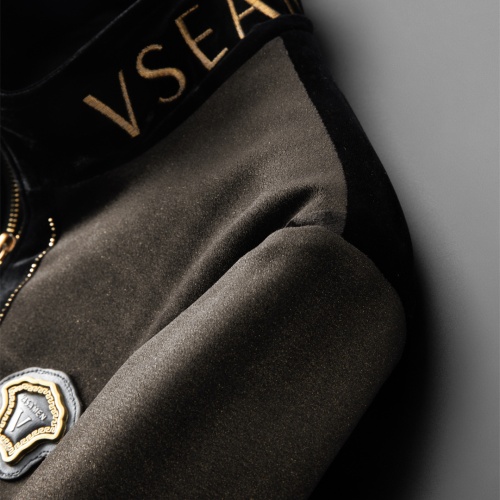 Replica Versace Jackets Long Sleeved For Men #1040495 $92.00 USD for Wholesale