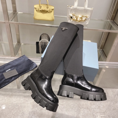 Replica Prada Boots For Women #1040559 $128.00 USD for Wholesale