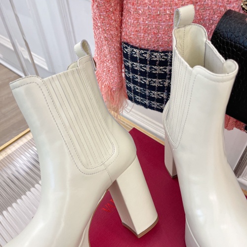 Replica Valentino Boots For Women #1040684 $155.00 USD for Wholesale