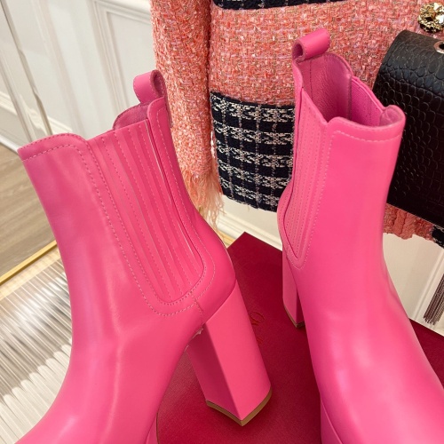 Replica Valentino Boots For Women #1040685 $155.00 USD for Wholesale