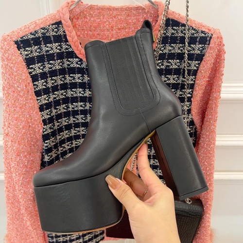 Replica Valentino Boots For Women #1040686 $155.00 USD for Wholesale