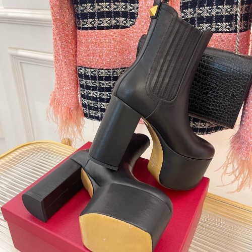 Replica Valentino Boots For Women #1040686 $155.00 USD for Wholesale
