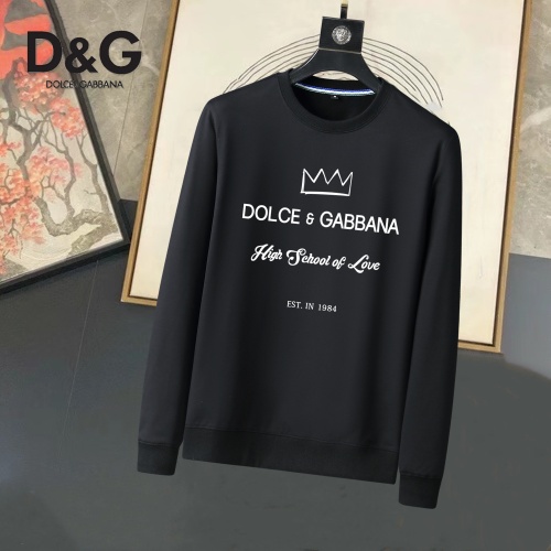 Dolce &amp; Gabbana D&amp;G Hoodies Long Sleeved For Men #1040714 $40.00 USD, Wholesale Replica Dolce &amp; Gabbana D&amp;G Hoodies