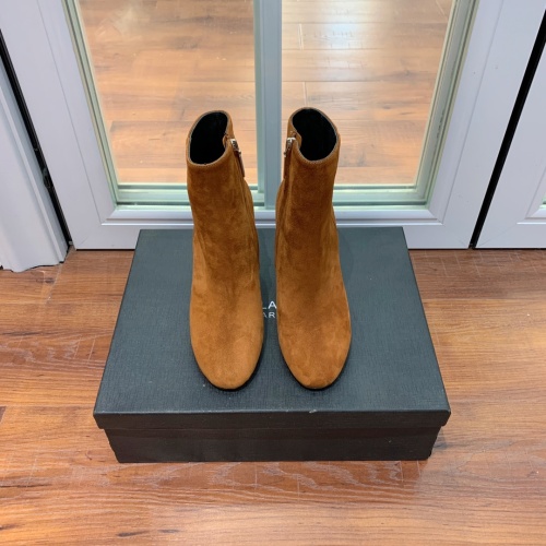 Replica Yves Saint Laurent Boots For Women #1040759 $118.00 USD for Wholesale
