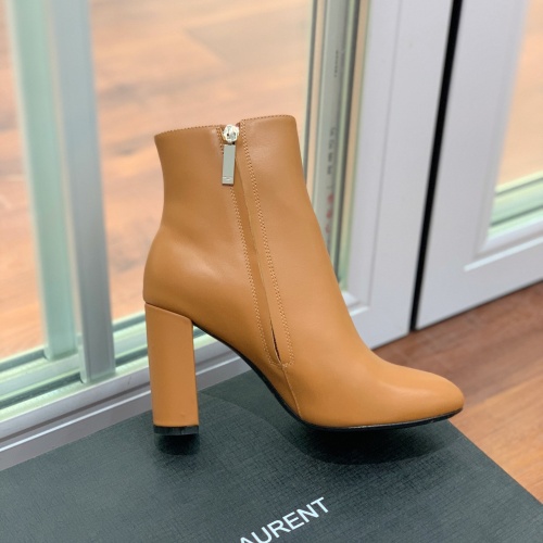 Replica Yves Saint Laurent Boots For Women #1040760 $118.00 USD for Wholesale