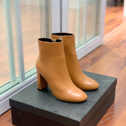 Replica Yves Saint Laurent Boots For Women #1040760 $118.00 USD for Wholesale