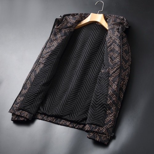 Replica Versace Quilted Jackets Long Sleeved For Men #1040805 $72.00 USD for Wholesale
