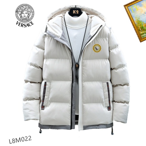 Versace Quilted Jackets Long Sleeved For Men #1040809 $72.00 USD, Wholesale Replica Versace Jackets