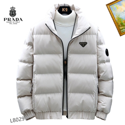 Prada Quilted Jackets Long Sleeved For Men #1040811