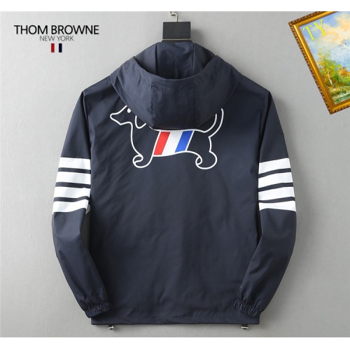 Replica Thom Browne Jackets Long Sleeved For Men #1040868 $60.00 USD for Wholesale