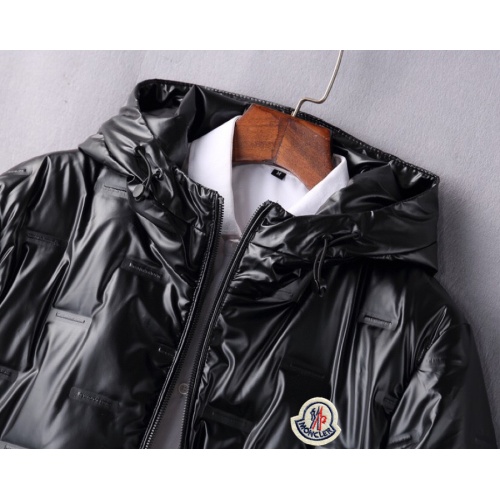 Replica Moncler Down Feather Coat Long Sleeved For Men #1040896 $82.00 USD for Wholesale