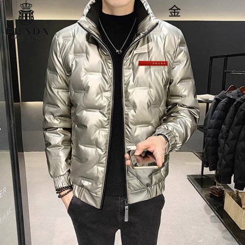 Prada Down Feather Coat Long Sleeved For Men #1040900