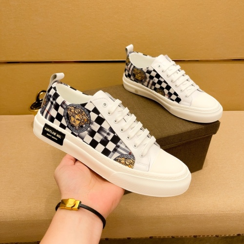 Replica Versace Casual Shoes For Men #1040943 $76.00 USD for Wholesale