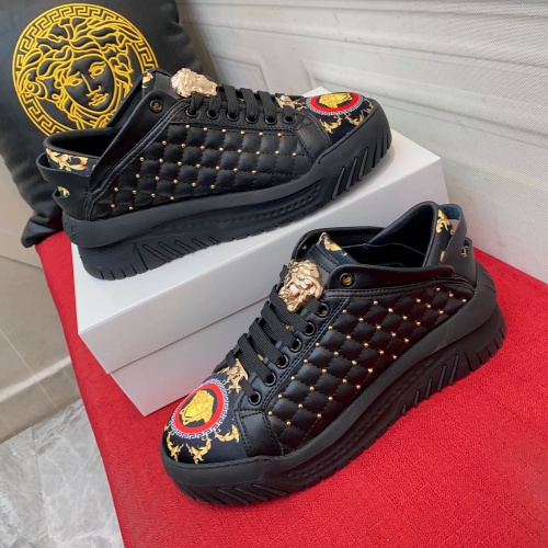 Versace Casual Shoes For Men #1041002 $80.00 USD, Wholesale Replica Versace Casual Shoes