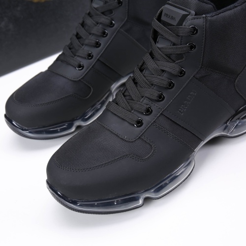 Replica Prada High Top Shoes For Men #1041006 $92.00 USD for Wholesale