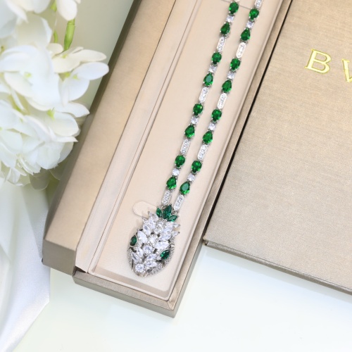 Replica Bvlgari Necklaces For Women #1041127 $56.00 USD for Wholesale