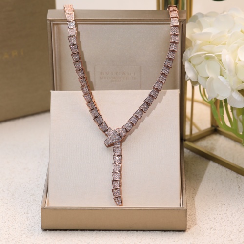 Replica Bvlgari Necklaces For Women #1041132 $98.00 USD for Wholesale