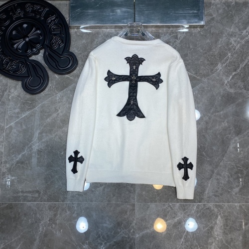 Replica Chrome Hearts Sweater Long Sleeved For Unisex #1041185 $64.00 USD for Wholesale