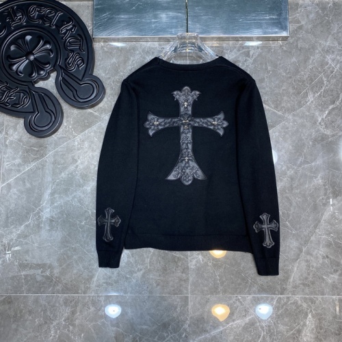 Replica Chrome Hearts Sweater Long Sleeved For Unisex #1041186 $64.00 USD for Wholesale