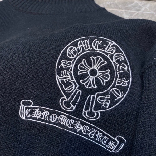 Replica Chrome Hearts Sweater Long Sleeved For Unisex #1041189 $56.00 USD for Wholesale