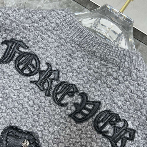 Replica Chrome Hearts Sweater Long Sleeved For Unisex #1041191 $64.00 USD for Wholesale