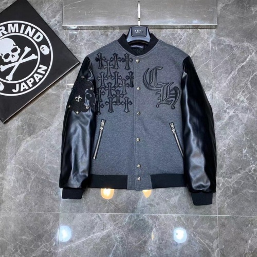 Chrome Hearts Quilted Jackets Long Sleeved For Unisex #1041222