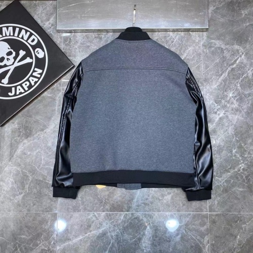 Replica Chrome Hearts Quilted Jackets Long Sleeved For Unisex #1041222 $88.00 USD for Wholesale