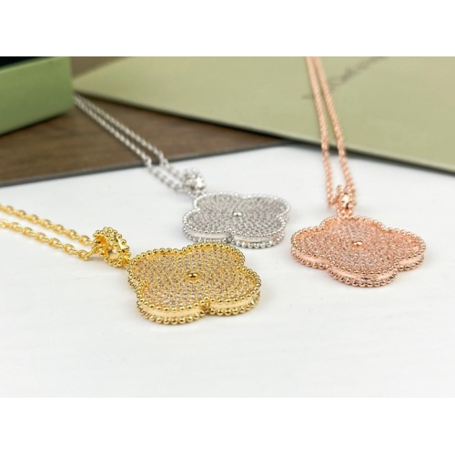 Replica Van Cleef & Arpels Necklaces For Women #1041345 $32.00 USD for Wholesale