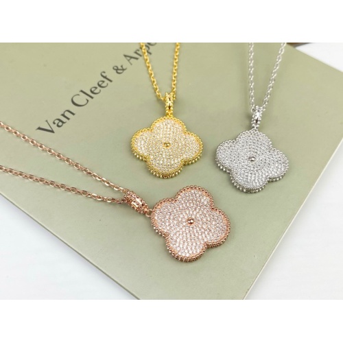 Replica Van Cleef & Arpels Necklaces For Women #1041346 $32.00 USD for Wholesale