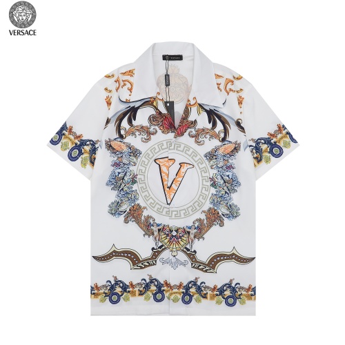 Versace Shirts Short Sleeved For Men #1041423