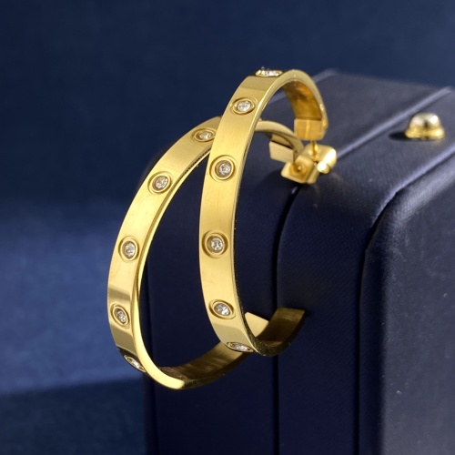 Replica Cartier Earrings For Women #1041489 $27.00 USD for Wholesale