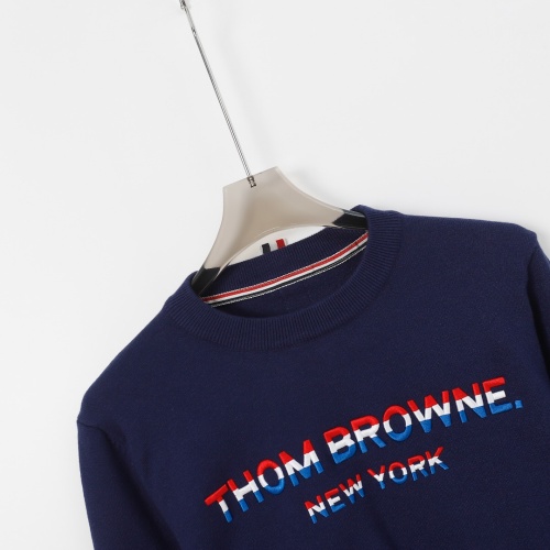 Replica Thom Browne TB Sweaters Long Sleeved For Unisex #1041750 $68.00 USD for Wholesale