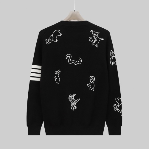 Replica Thom Browne TB Sweaters Long Sleeved For Unisex #1041752 $68.00 USD for Wholesale